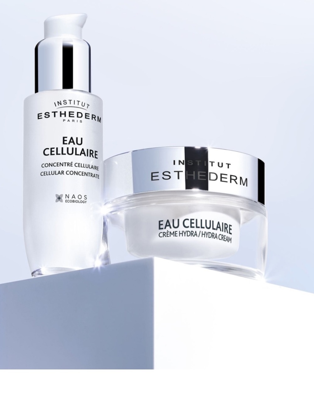 Institut Esthederm Eau Cellulaire Cellular Concentrate & Hydra Plumping Cream